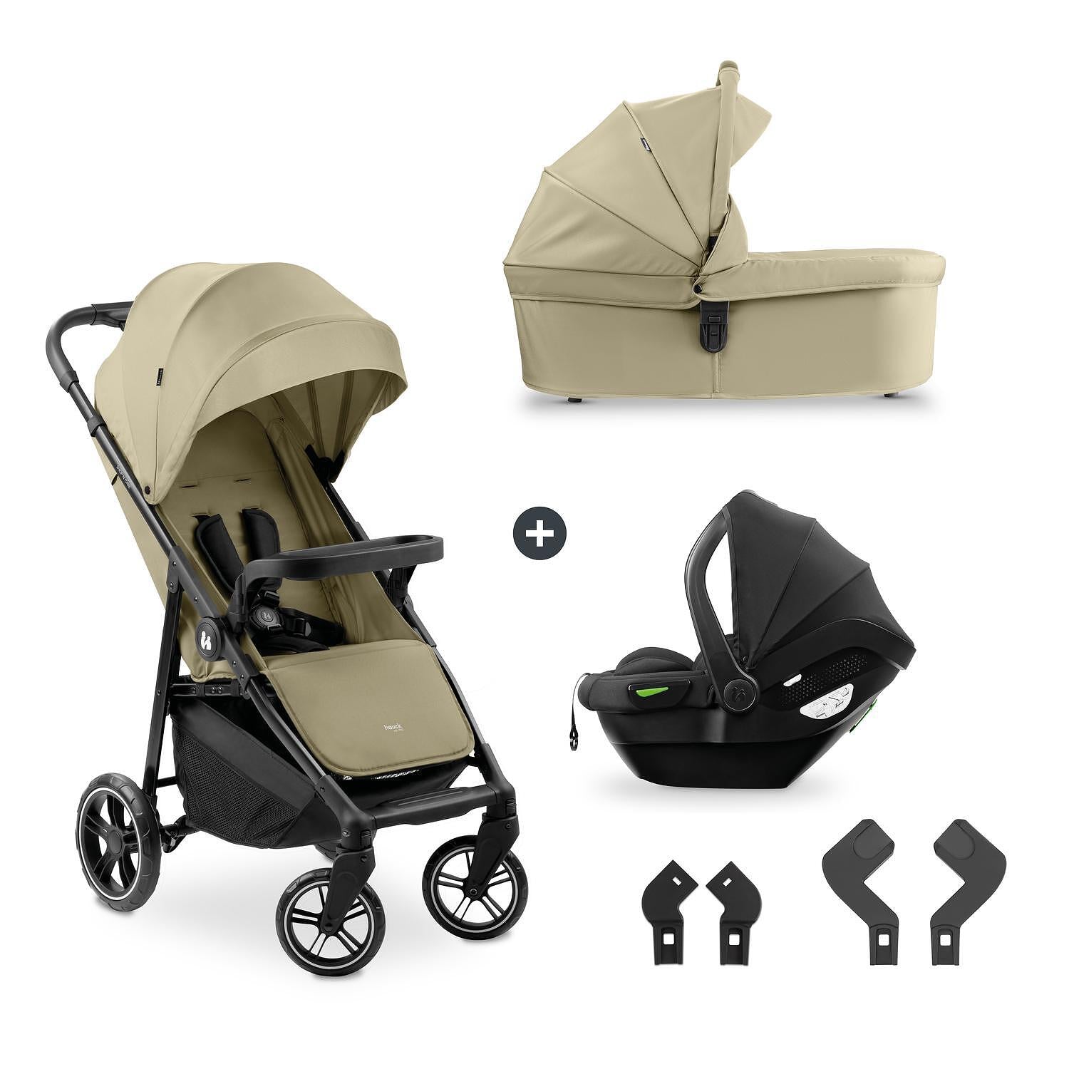 Бебешка Количка 3в1 Shop N Care Trio Set Olive Hauck