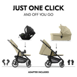 Бебешка Количка 3в1 Shop N Care Trio Set Olive Hauck