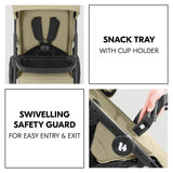 Бебешка Количка 3в1 Shop N Care Trio Set Olive Hauck