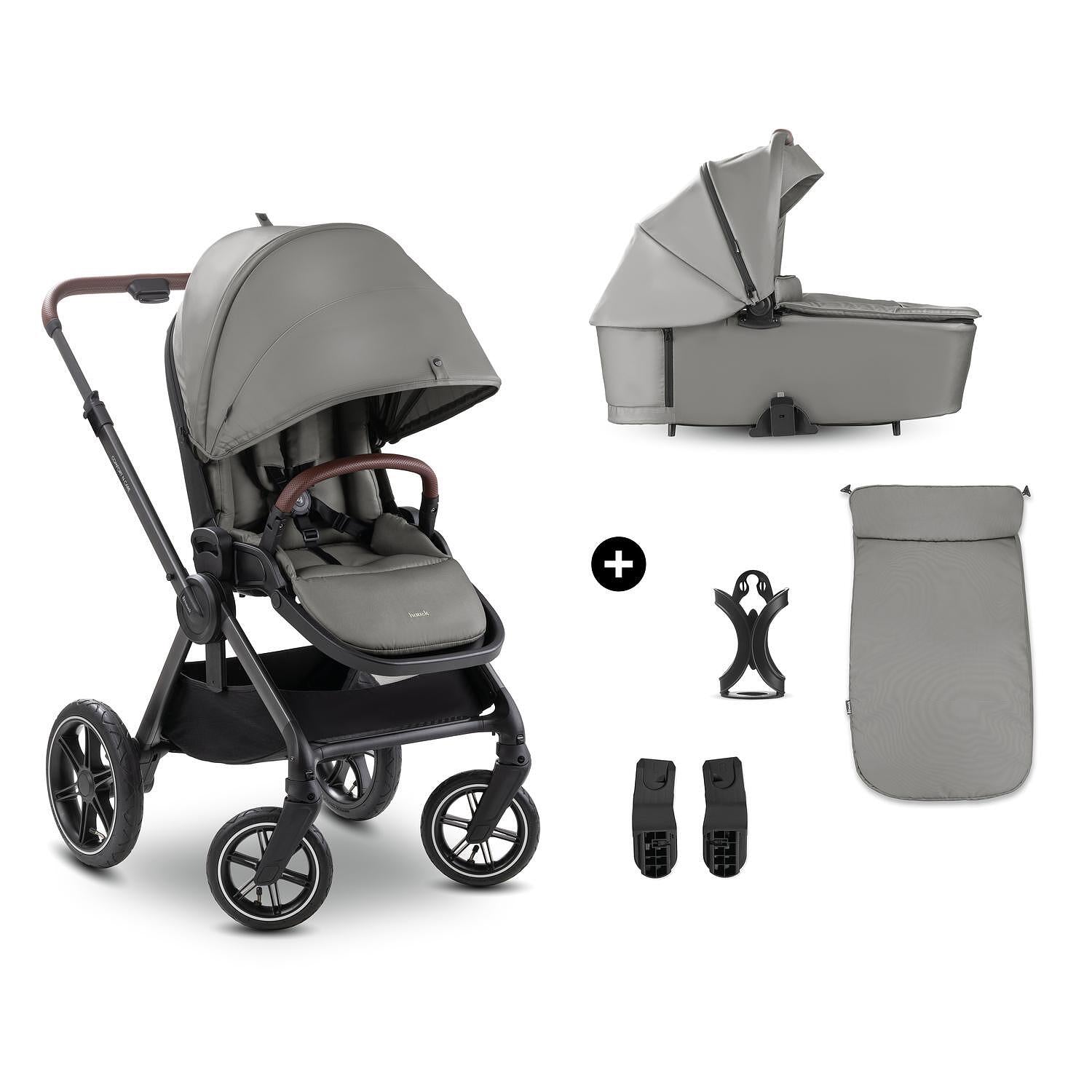 Бебешка Количка Comfort N Care Air Set Dark Grey Hauck