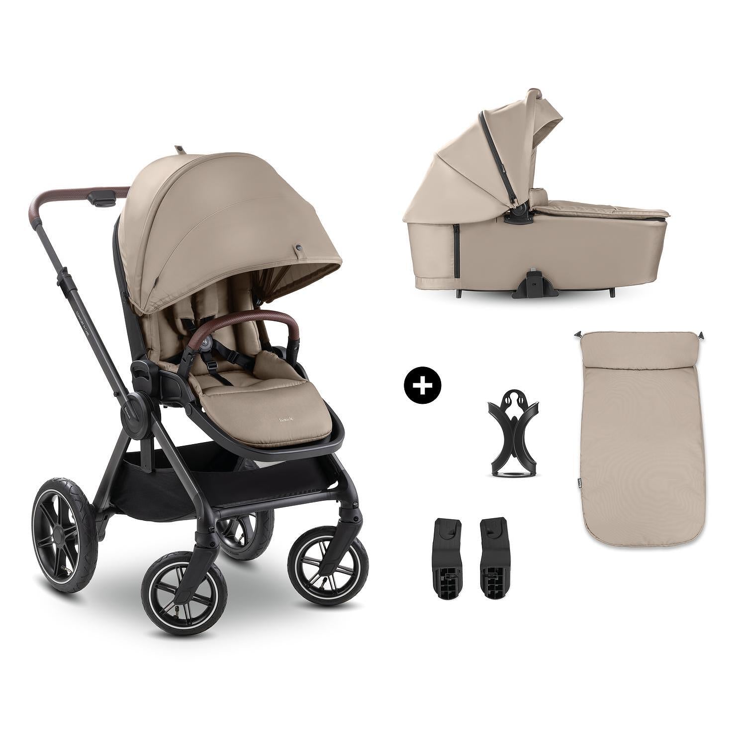 Бебешка Количка Comfort N Care Air Set Mocha Hauck