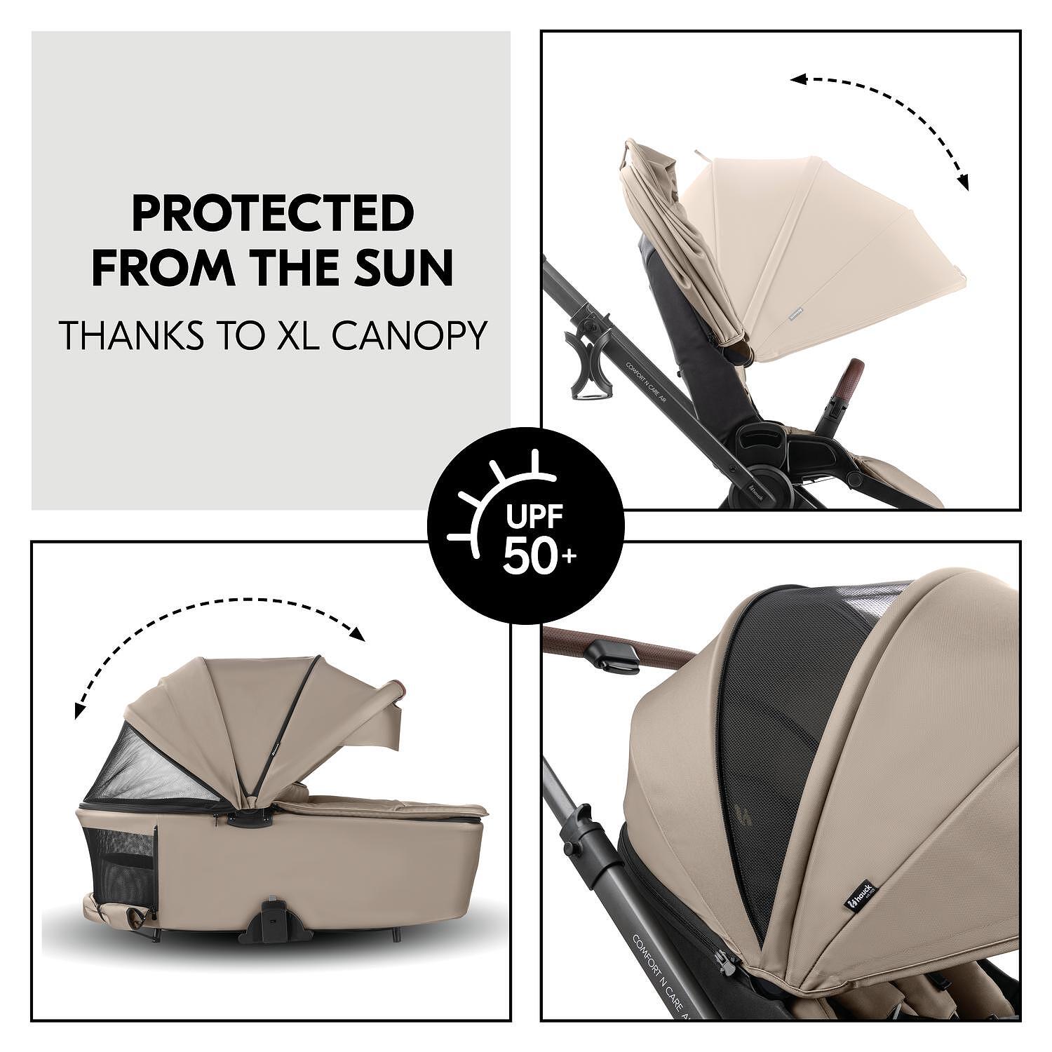 Бебешка Количка Comfort N Care Air Set Mocha Hauck