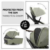 Бебешка Количка Comfort N Care Set Olive Hauck