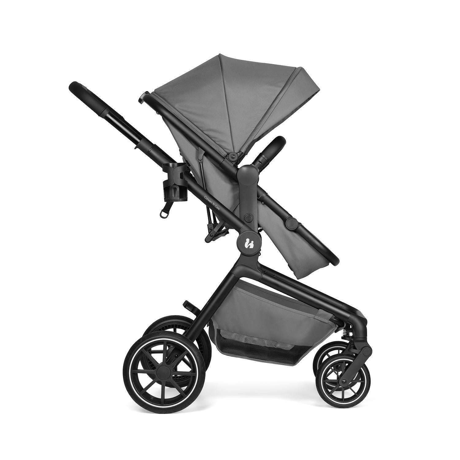 Бебешка Количка Convert N Care Dark Grey Hauck