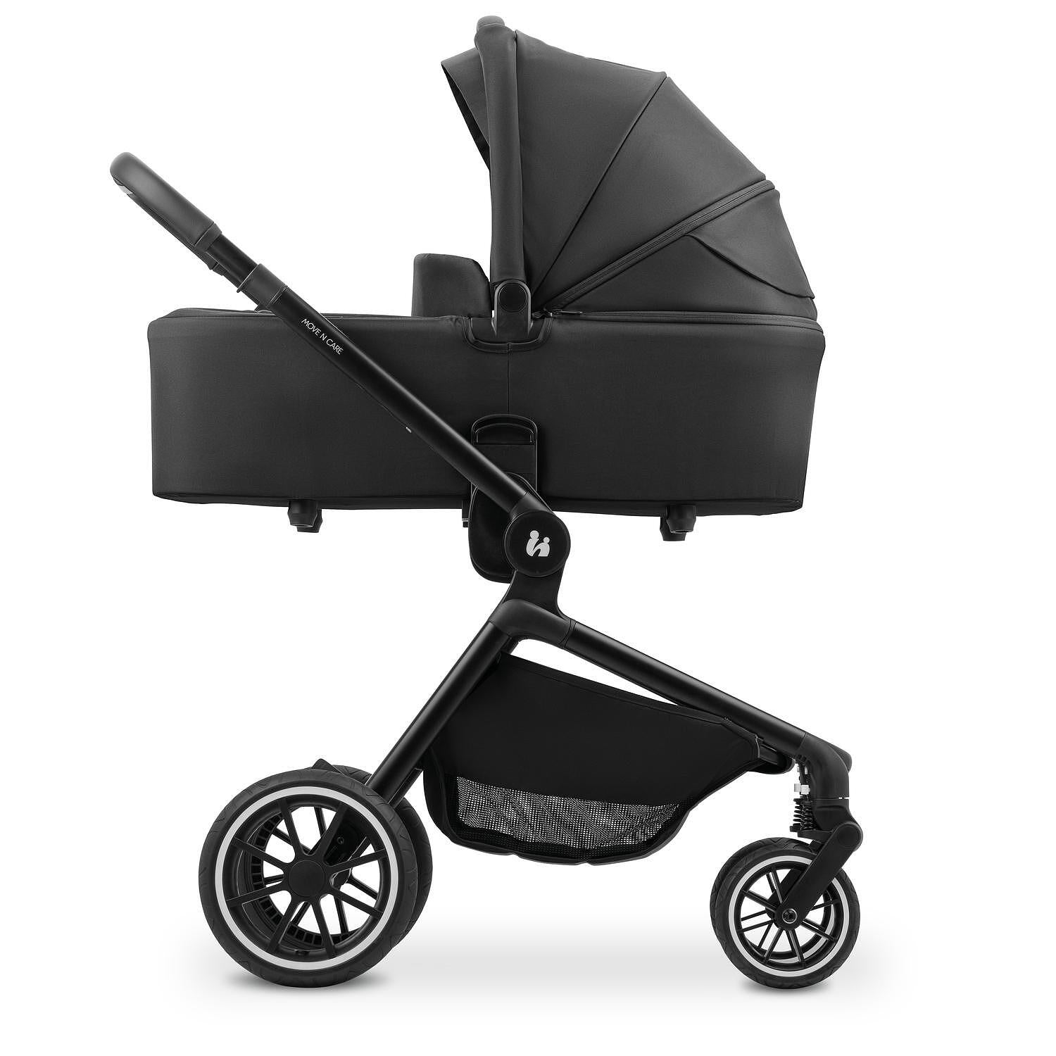 Бебешка Количка Move N Care Set Black Hauck