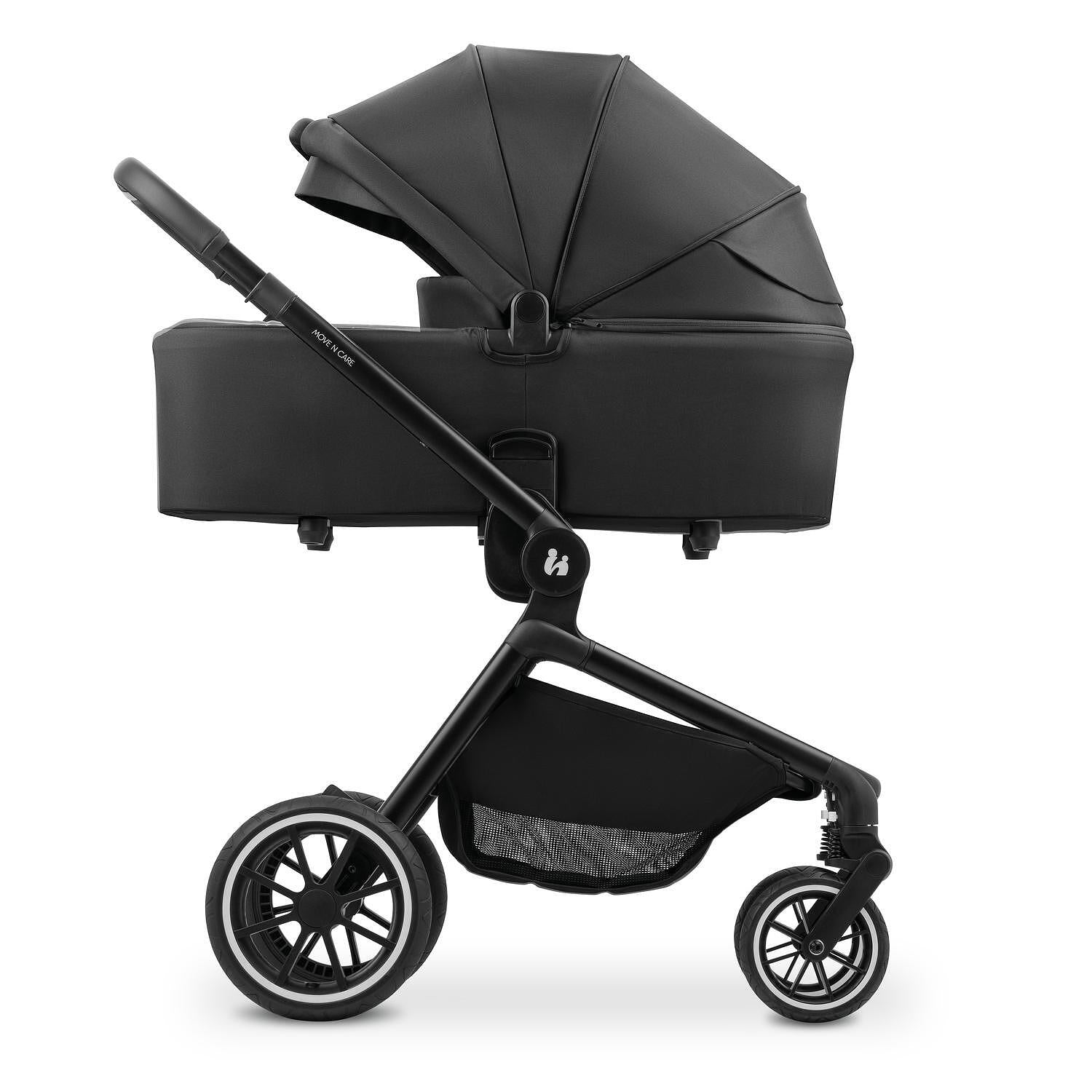 Бебешка Количка Move N Care Set Black Hauck