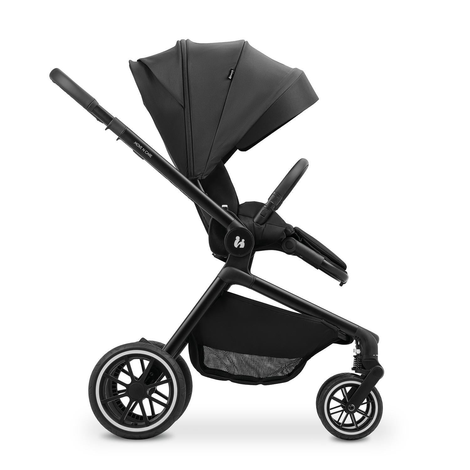 Бебешка Количка Move N Care Set Black Hauck