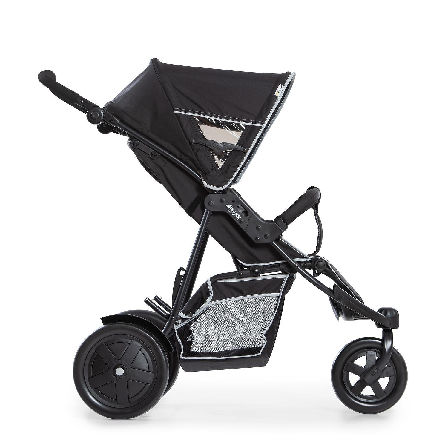 Бебешка Количка За Близнаци Freerider Sh12 Black Hauck
