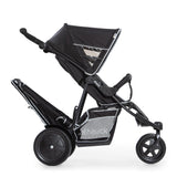Бебешка Количка За Близнаци Freerider Sh12 Black Hauck