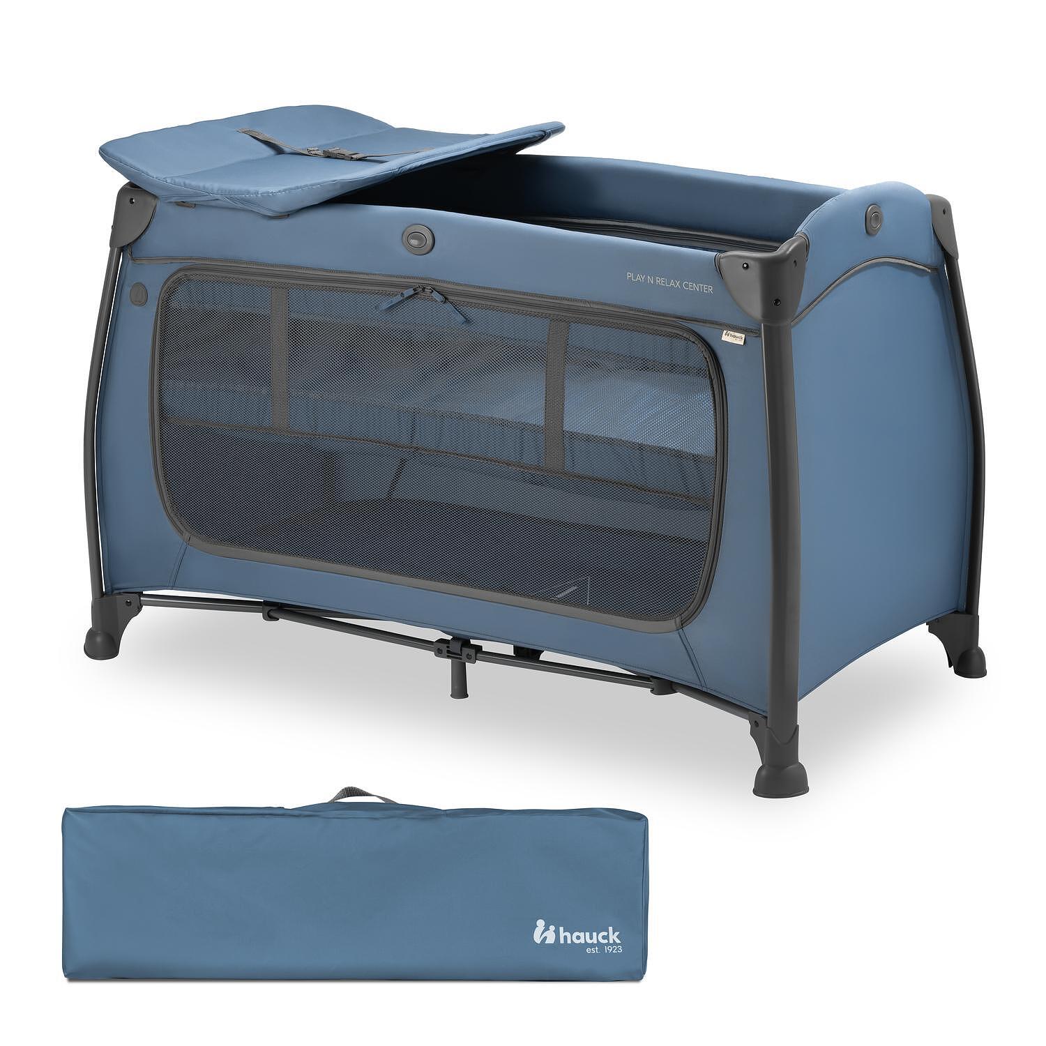 Бебешка Кошара Play N Relax Center Dark Blue Hauck