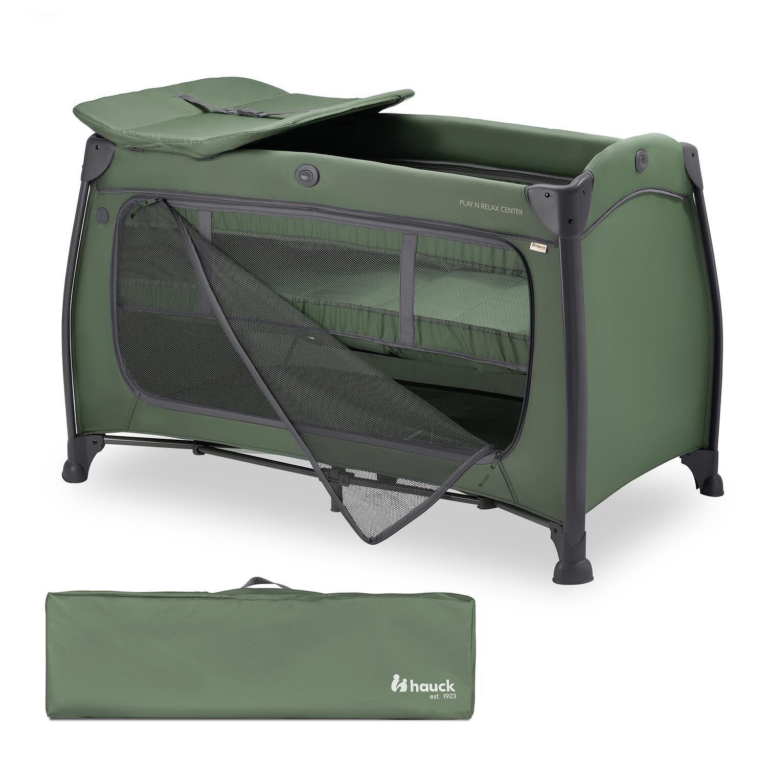 Бебешка Кошара Play N Relax Center Dark Green Hauck