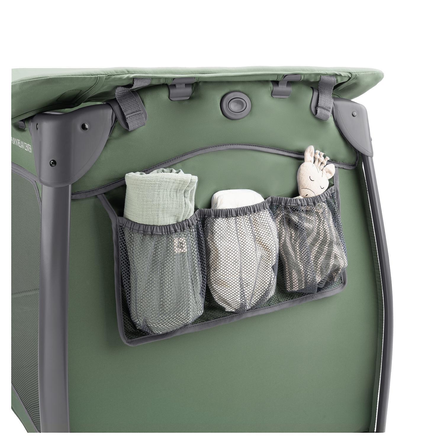 Бебешка Кошара Play N Relax Center Dark Green Hauck
