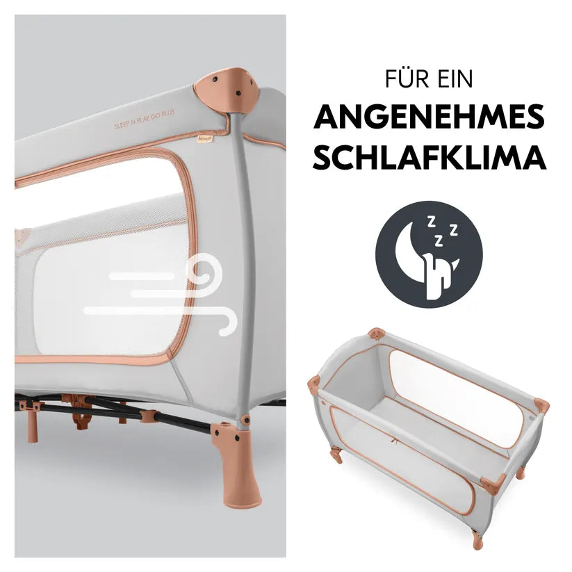 Бебешка Кошара Sleep N Play Go Plus Dusty Cork Hauck
