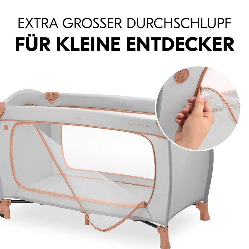 Бебешка Кошара Sleep N Play Go Plus Dusty Cork Hauck