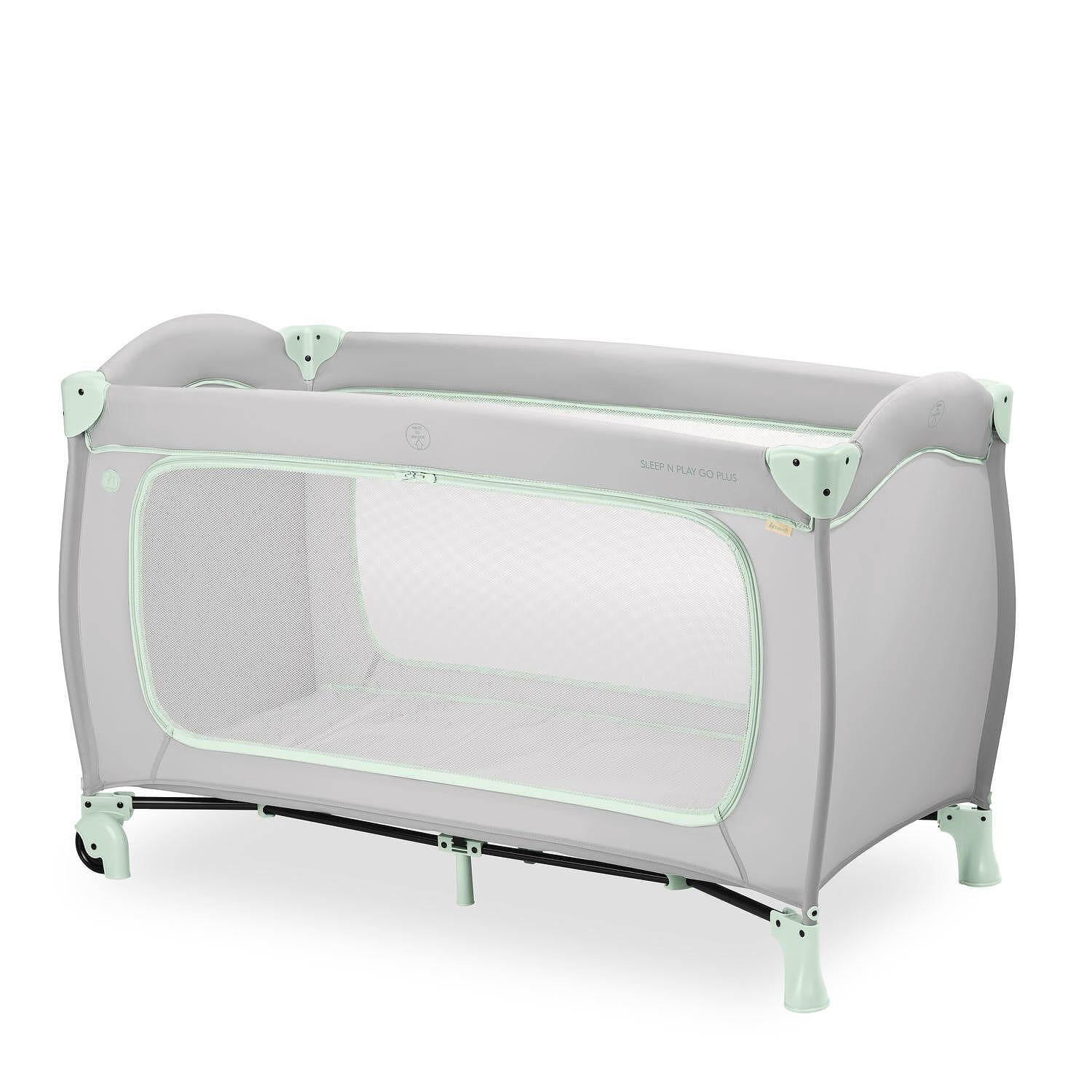 Бебешка Кошара Sleep N Play Go Plus Dusty Mint Hauck