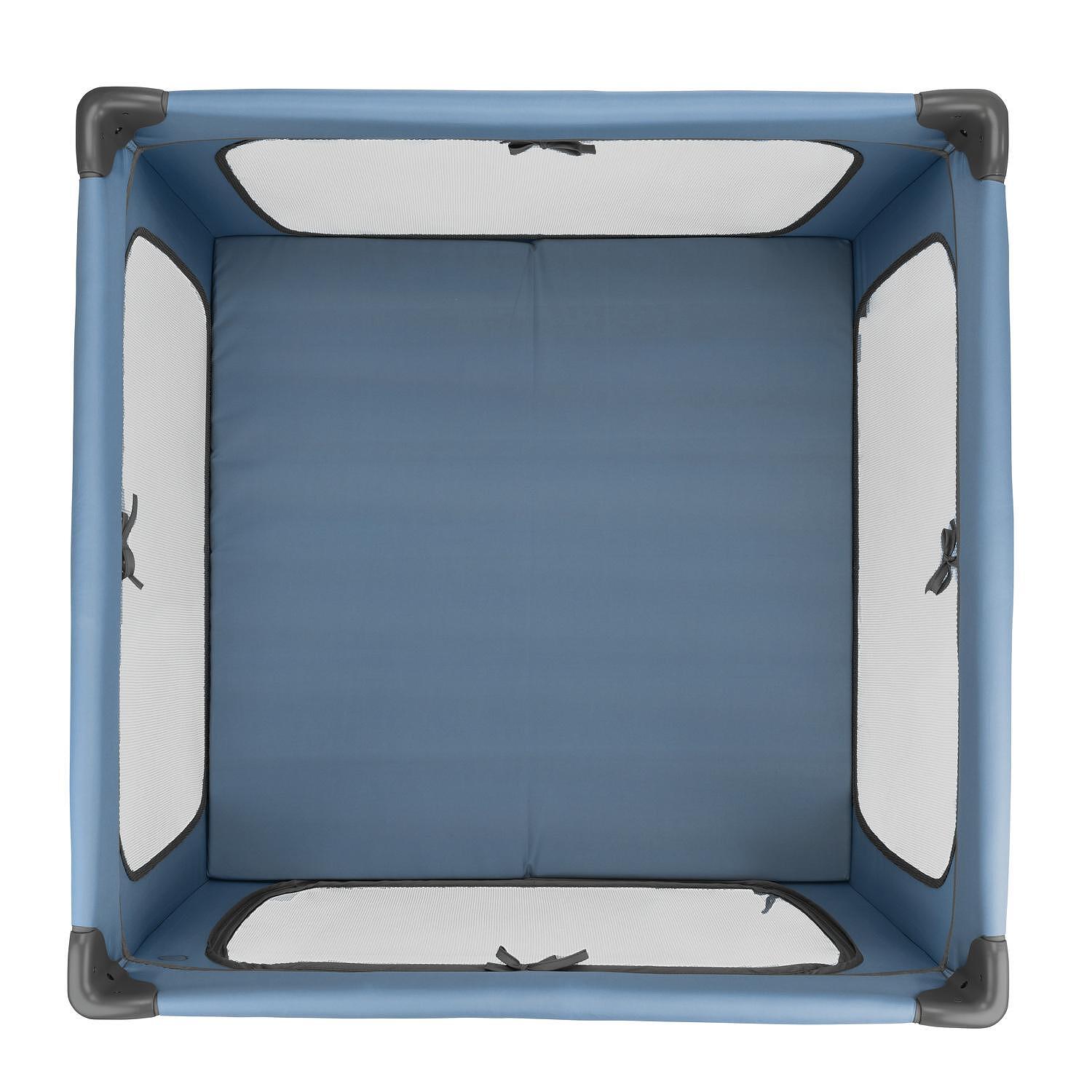 Бебешка Кошара За Игра Sleep N Play Sq Set Dark Blue Hauck