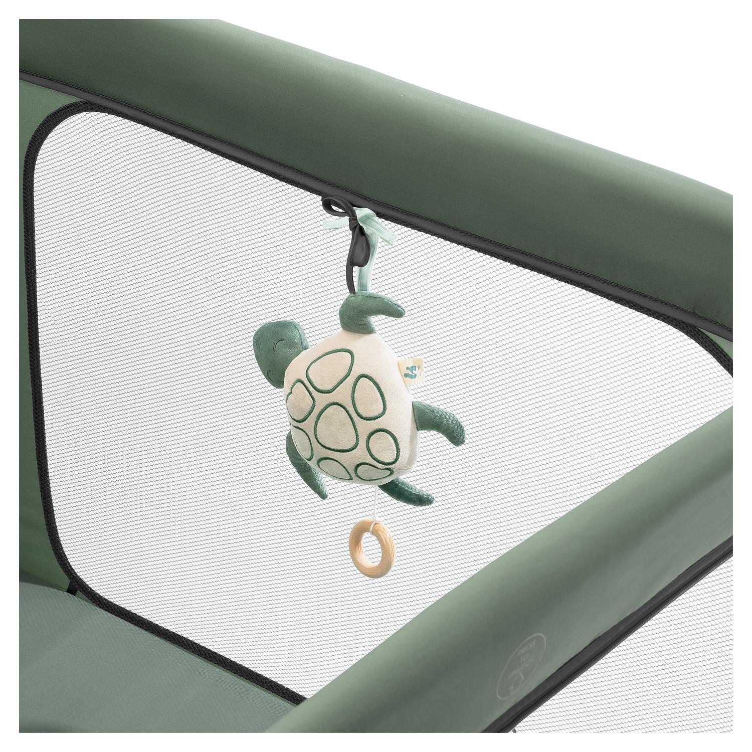 Бебешка Кошара За Игра Sleep N Play Sq Set Dark Green Hauck