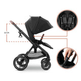 Бебешка Лятна Количка Comfort N Care Black Hauck