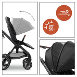 Бебешка Лятна Количка Comfort N Care Black Hauck