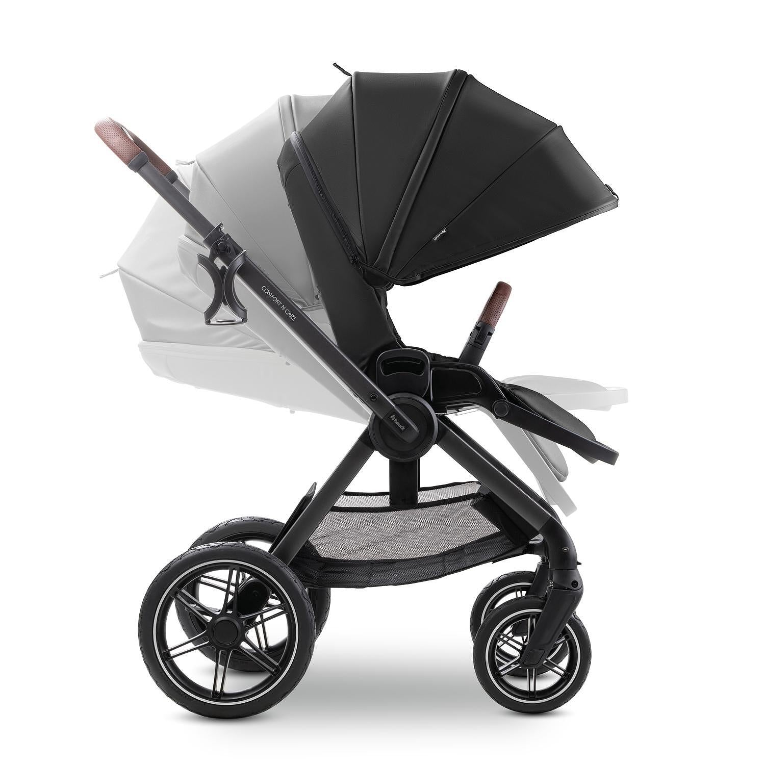Бебешка Лятна Количка Comfort N Care Black Hauck