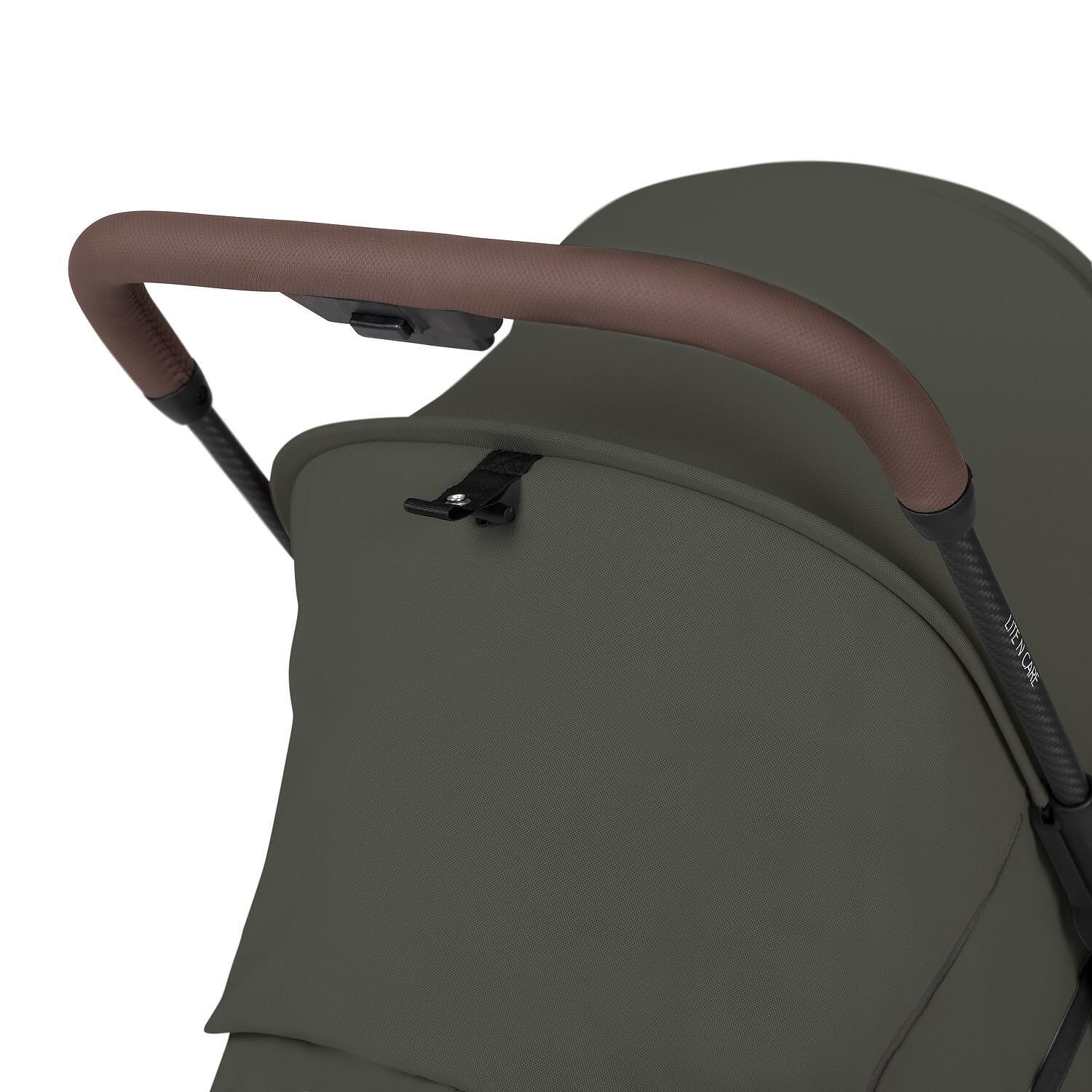 Бебешка Лятна Количка Lite N Care Dark Olive Hauck