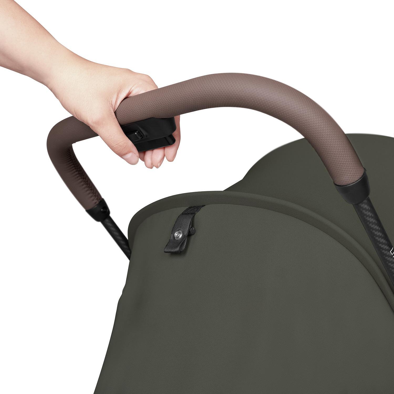 Бебешка Лятна Количка Lite N Care Dark Olive Hauck