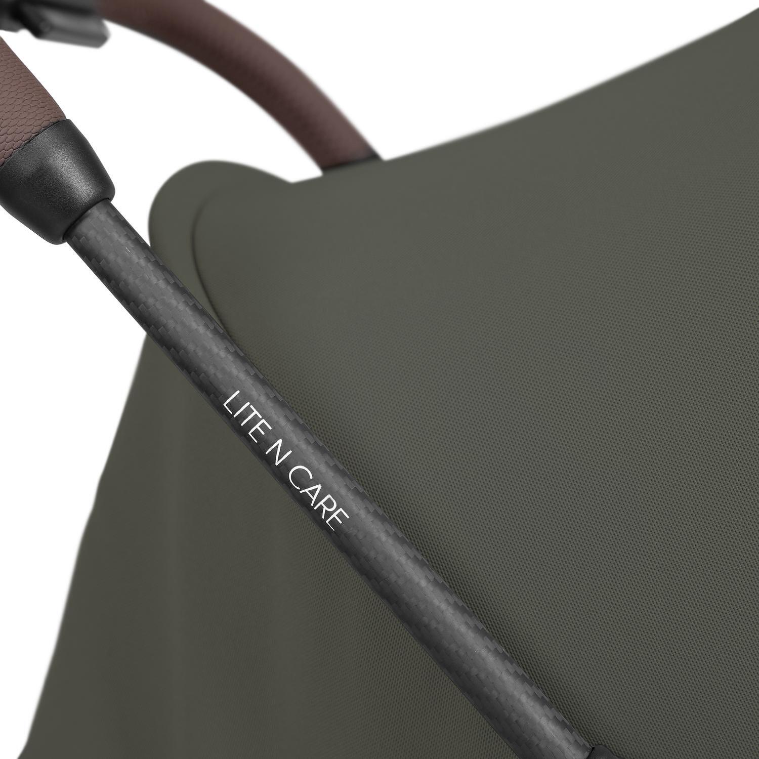 Бебешка Лятна Количка Lite N Care Dark Olive Hauck