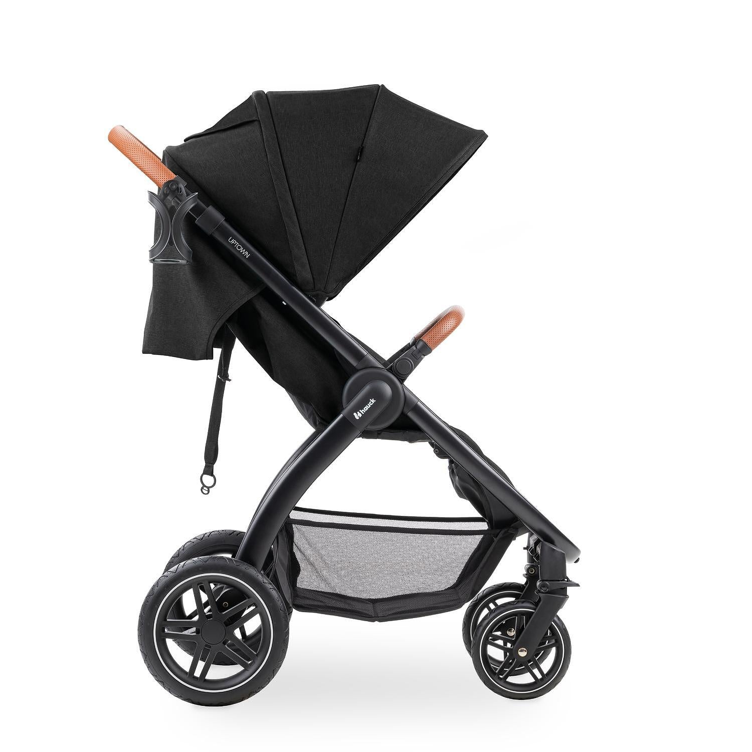 Бебешка Лятна Количка Uptown Black Melange Black Hauck
