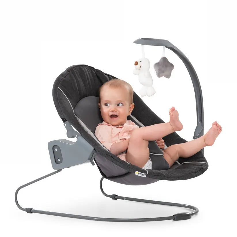 Бебешка Люлка Alpha Bouncer Melange Grey Hauck