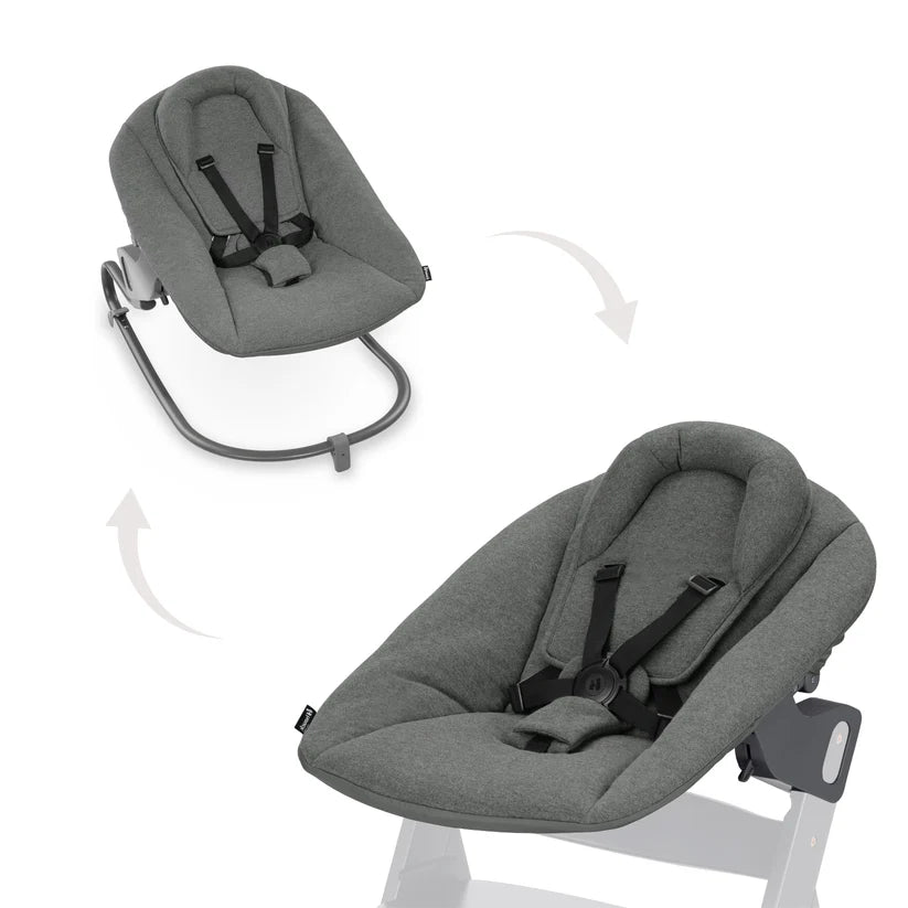 Бебешка Люлка Alpha Bouncer Premium Dark Grey Hauck