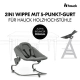 Бебешка Люлка Alpha Bouncer Premium Dark Grey Hauck
