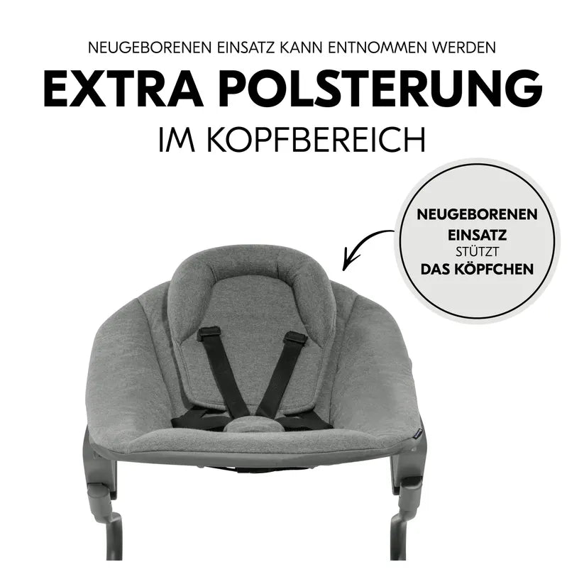 Бебешка Люлка Alpha Bouncer Premium Dark Grey Hauck