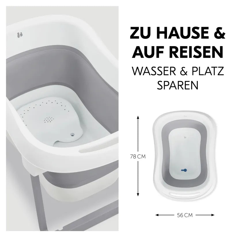 Бебешка Вана Wash N Fold L White Stone Hauck
