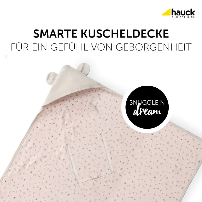 Бебешко Одеяло За Повиване Snuggle N Dream Beige Bloom Hauck
