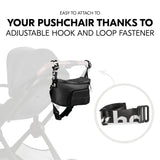 Чанта За Бебешка Количка Pushchair Hip Bag Black Hauck