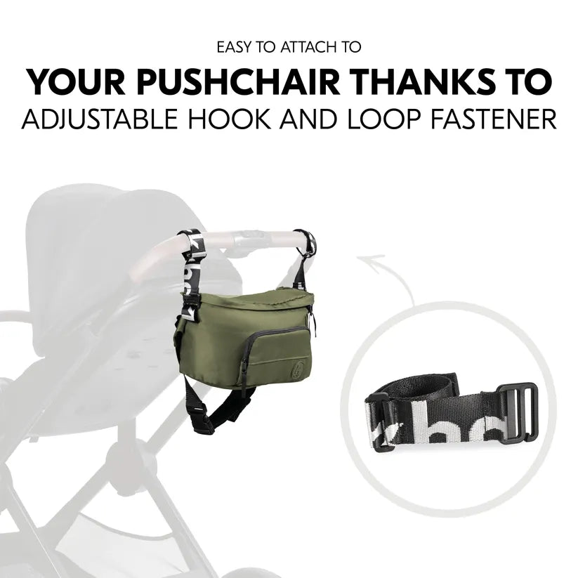 Чанта За Бебешка Количка Pushchair Hip Bag Olive Hauck
