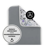 Чанта За Пелени С Подложка Change N Walk Floral Grey Hauck