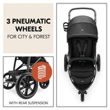 Детска Количка Триколка Rapid 3 Air Black Hauck