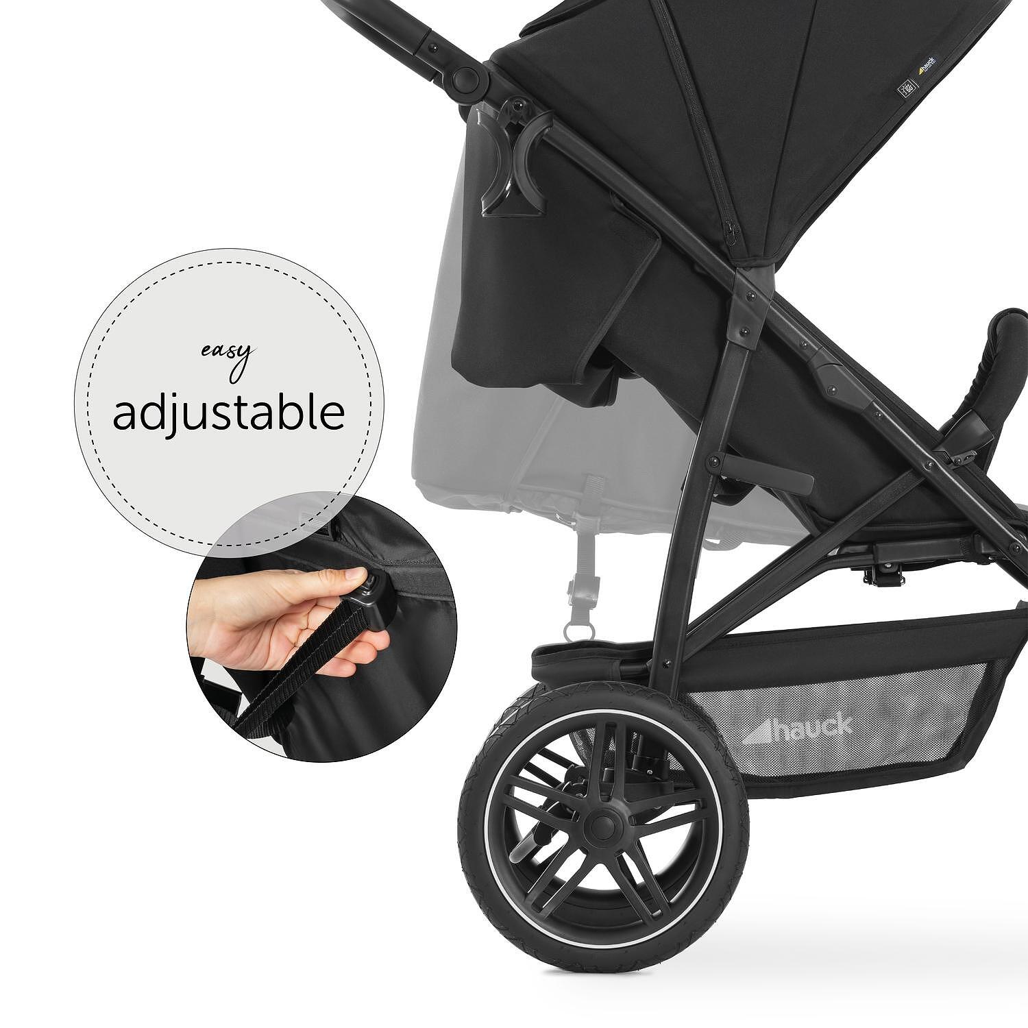 Детска Количка Триколка Rapid 3r Black Hauck