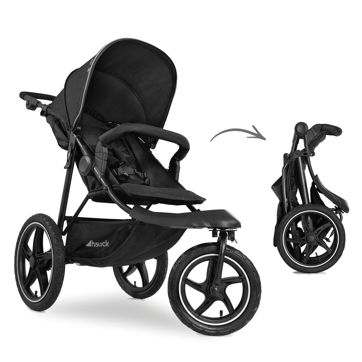 Детска Количка Триколка Runner 2 Black Hauck