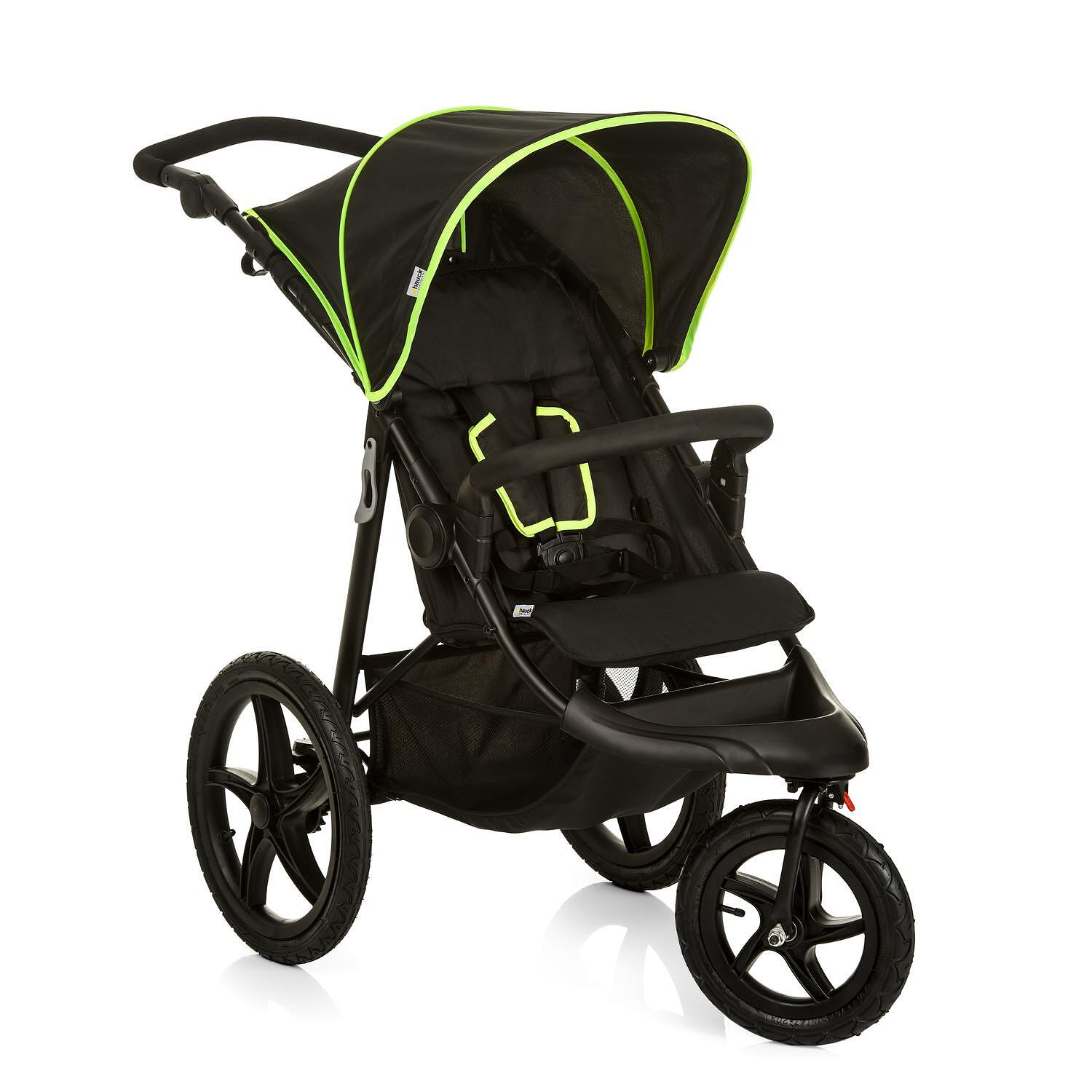 Детска Количка Триколка Runner Black Neon Yellow Hauck