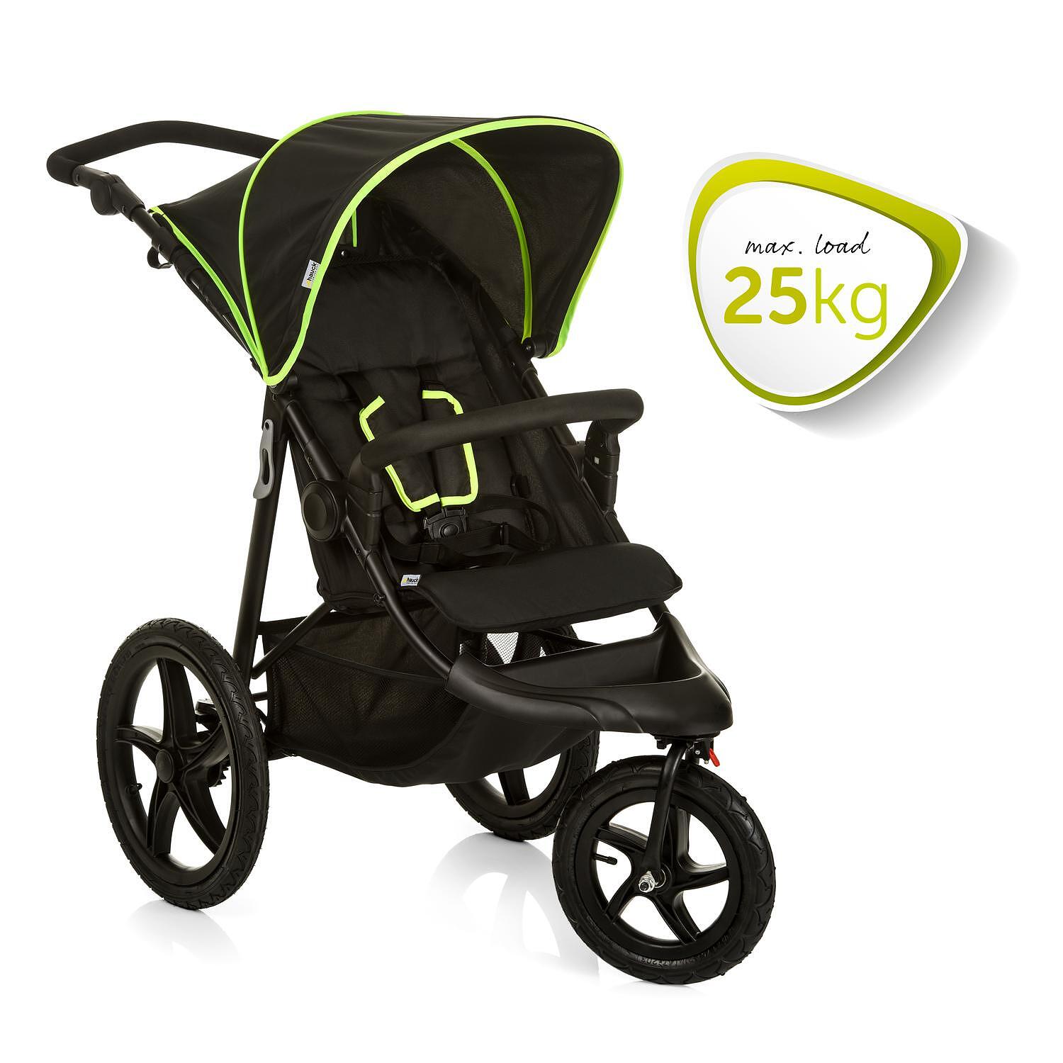 Детска Количка Триколка Runner Black Neon Yellow Hauck