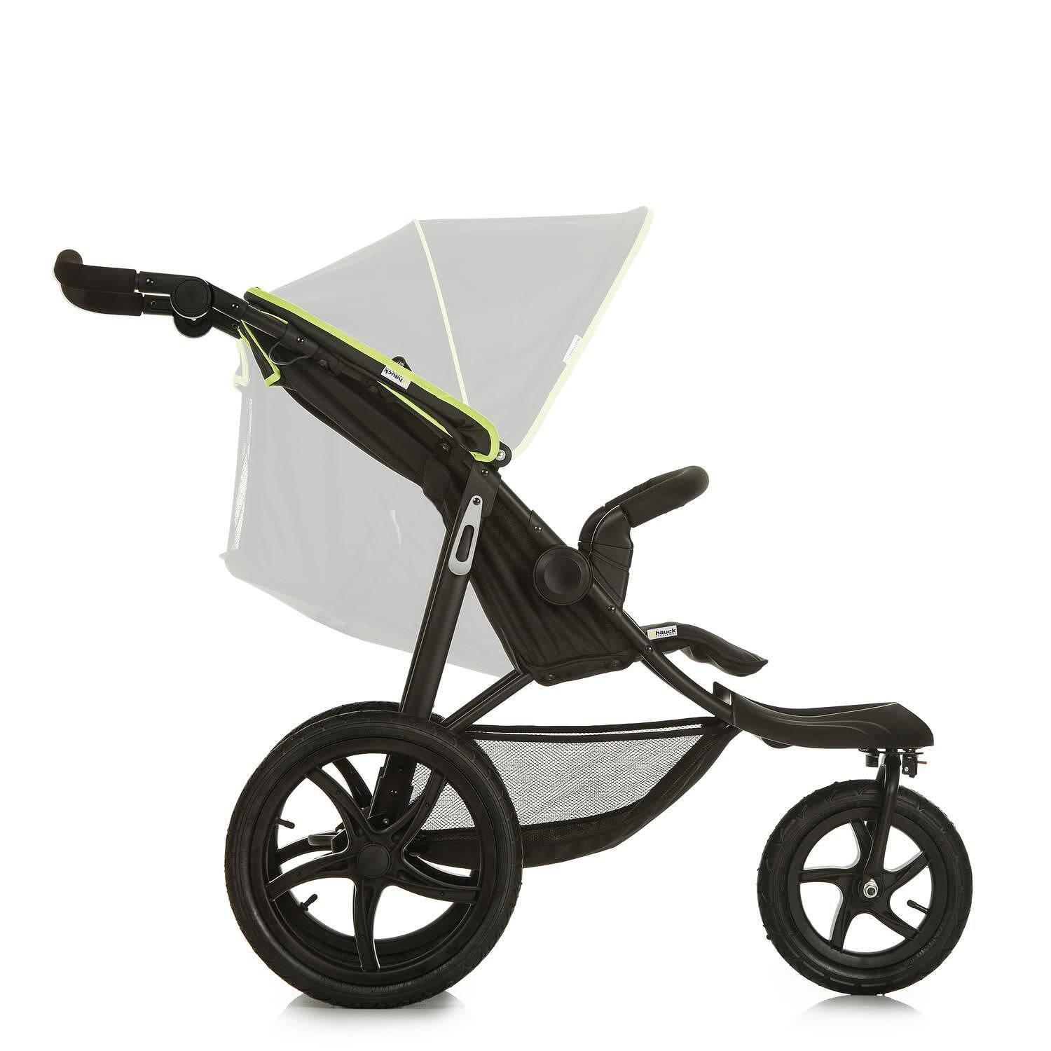 Детска Количка Триколка Runner Black Neon Yellow Hauck
