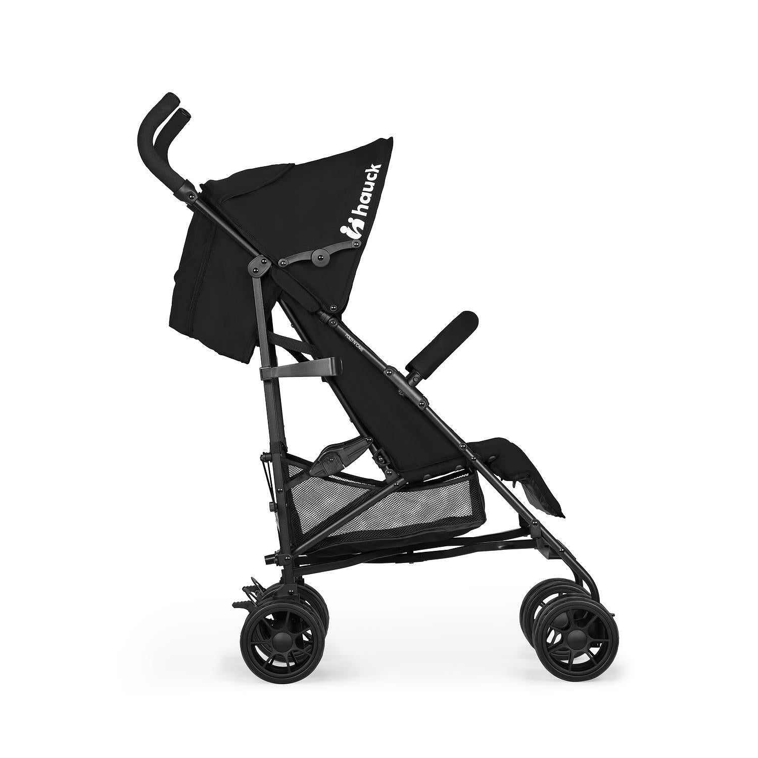 Детска Лятна Количка Fold N Care Black Hauck
