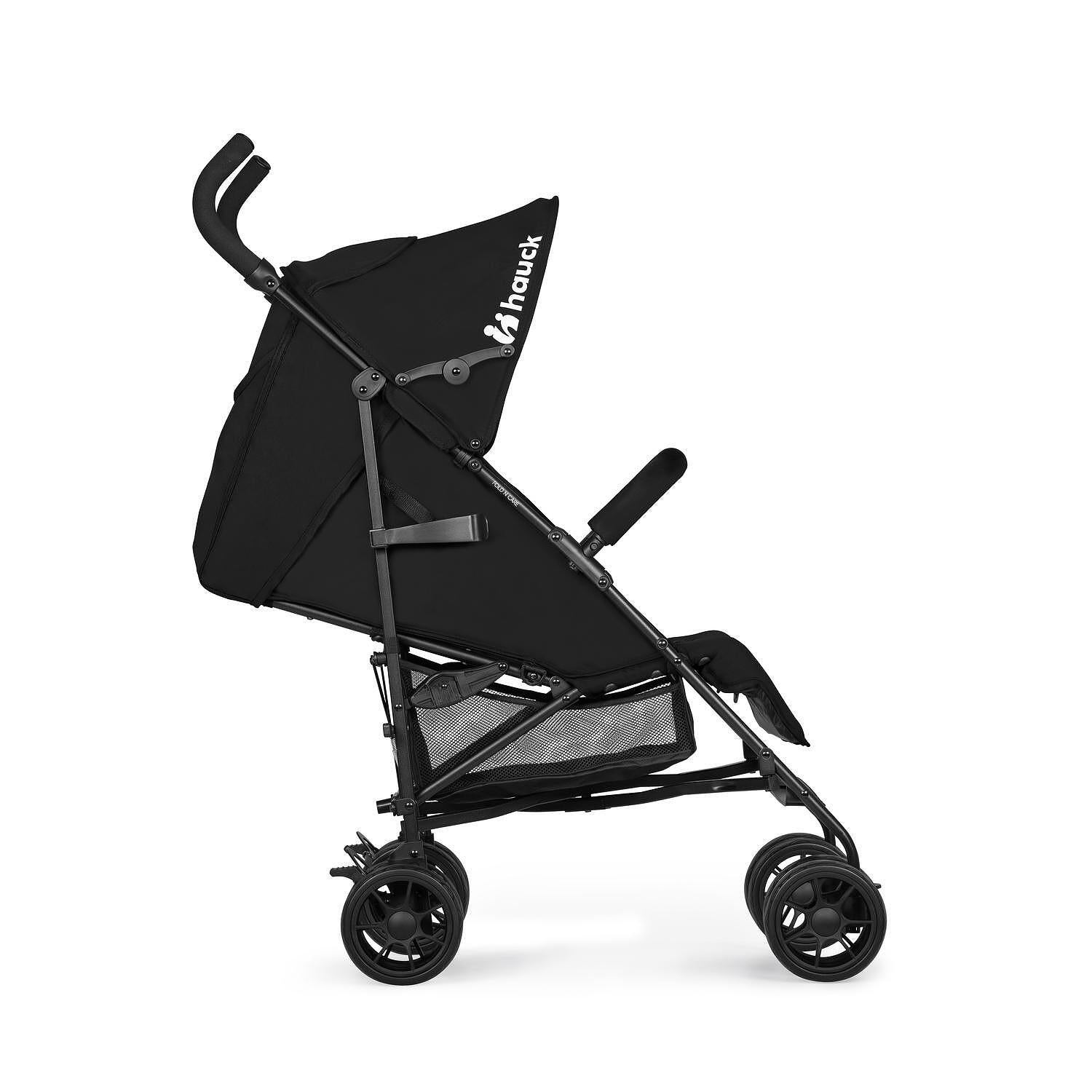 Детска Лятна Количка Fold N Care Black Hauck