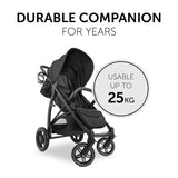 Детска Лятна Количка Rapid 4d Black Hauck
