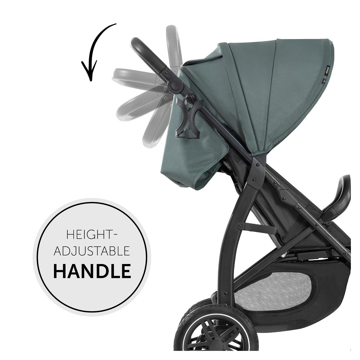 Детска Лятна Количка Rapid 4d Jungle Green Hauck