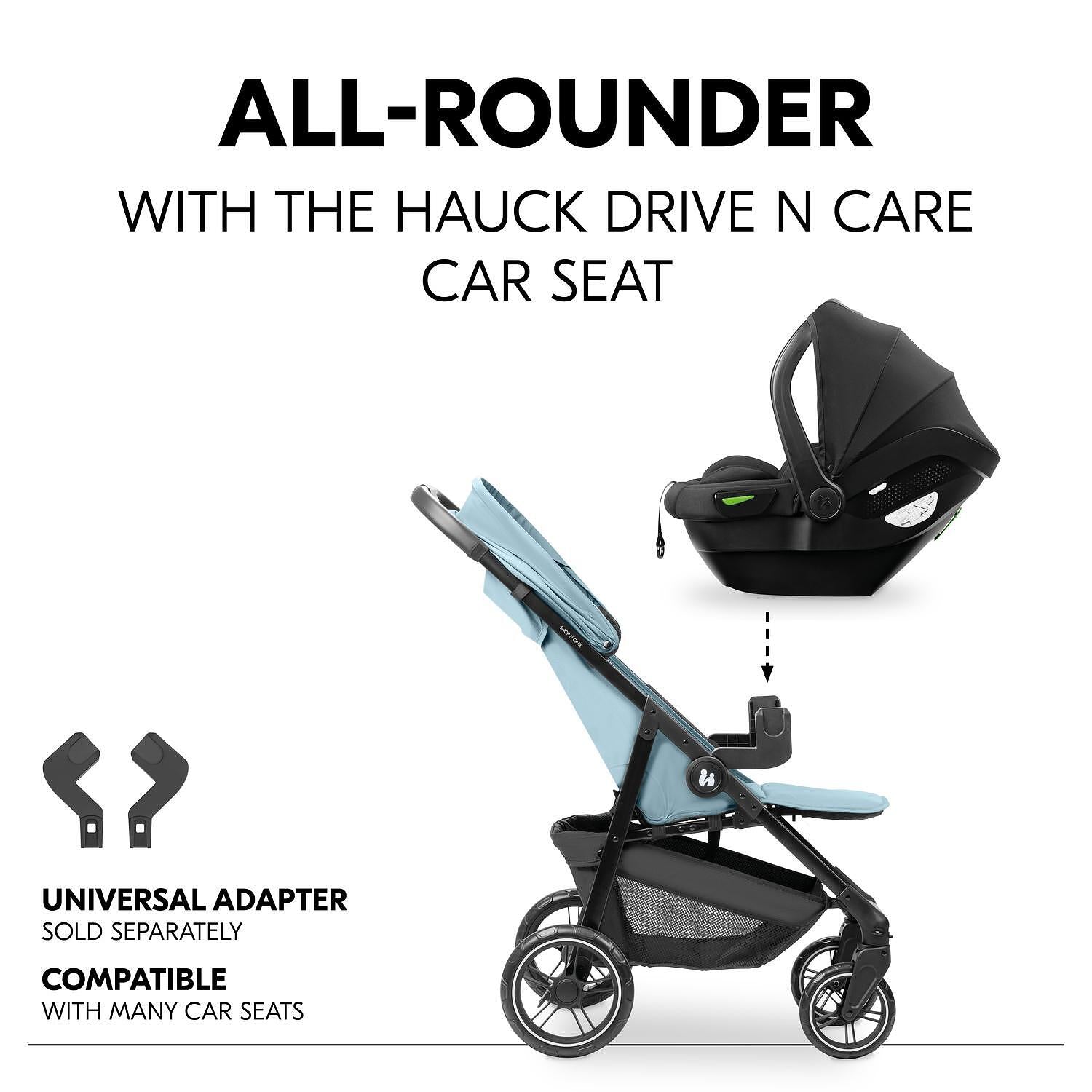Детска Лятна Количка Shop N Care Dusty Blue Hauck