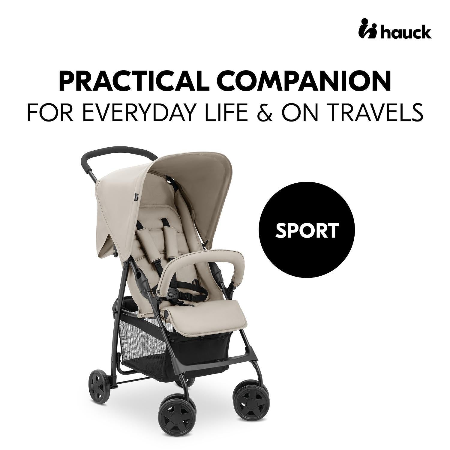 Детска Лятна Количка Sport Beige Hauck