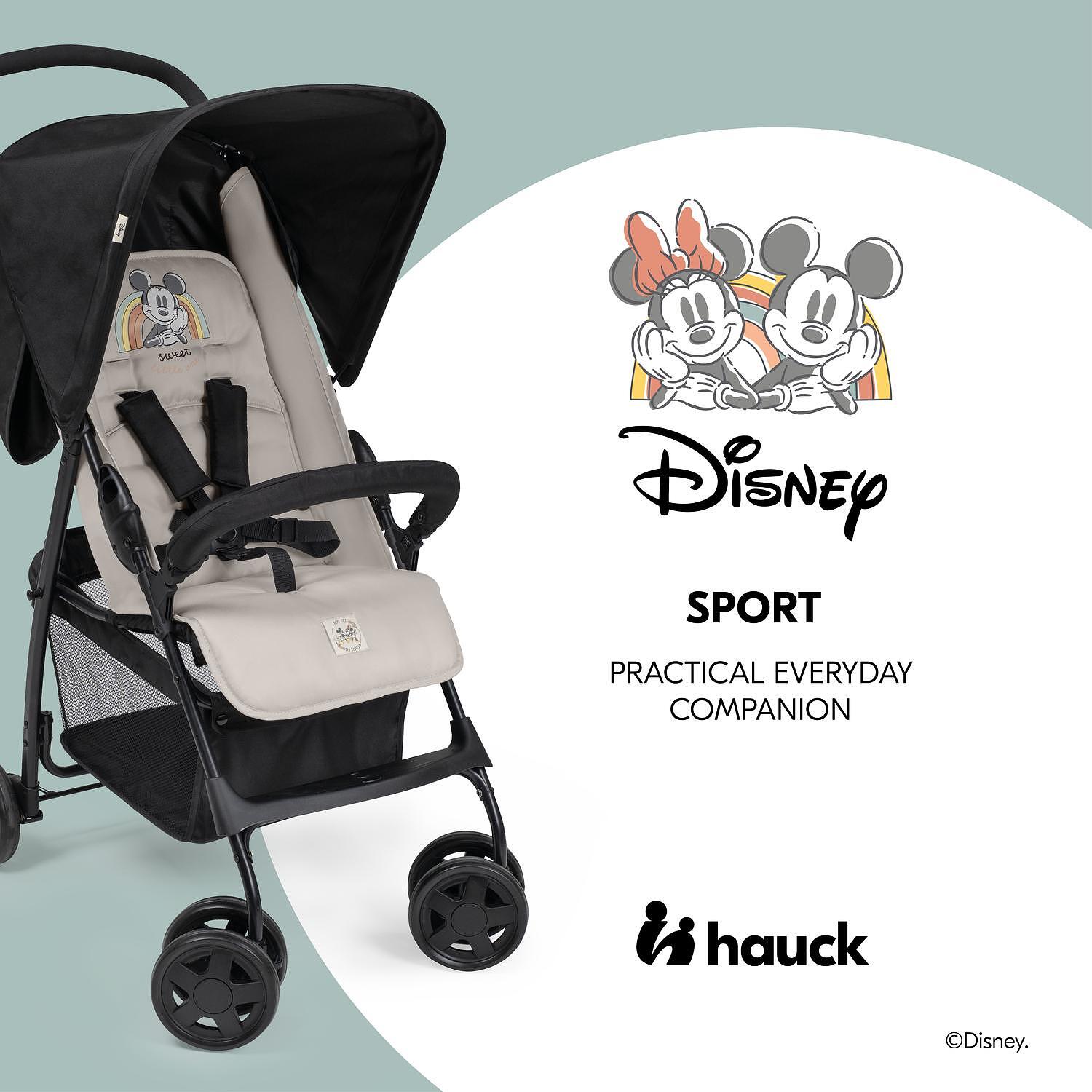 Детска Лятна Количка Sport Mickey & Minnie Black Hauck